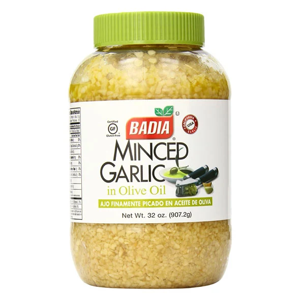 Badia minced garlic in olive oilx 32oz
