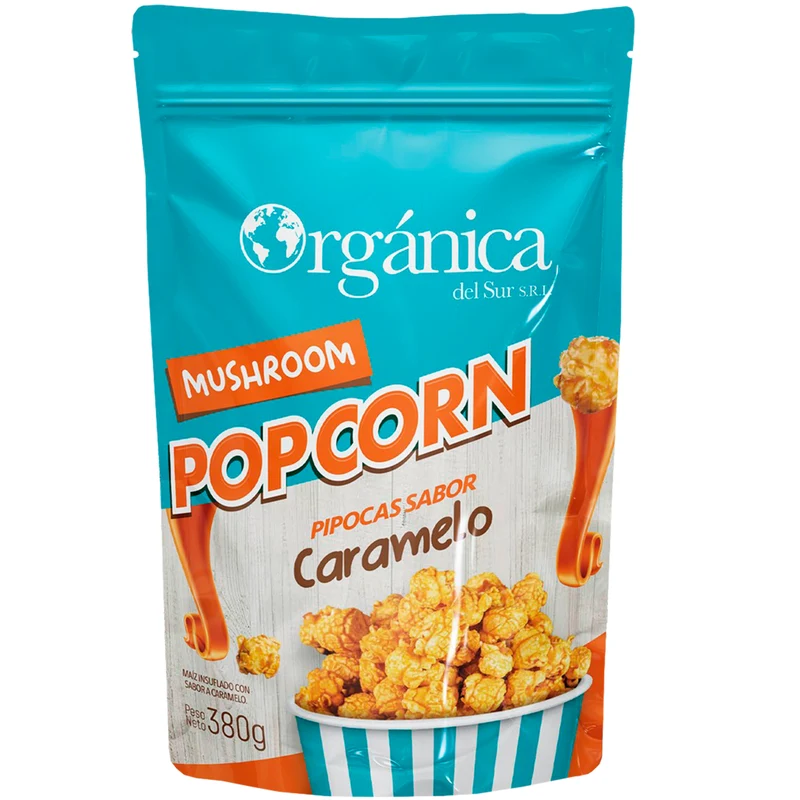 Popcorn pipocas sabor caramelo x 380gr