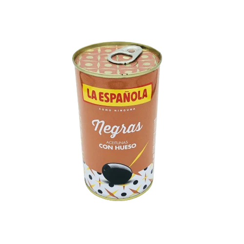 Aceitunas Negras con Hueso La Española