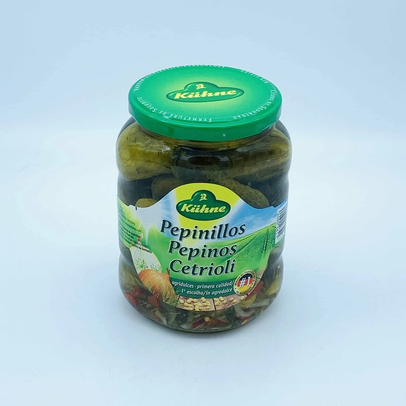 Kühne Pepinillos 670g