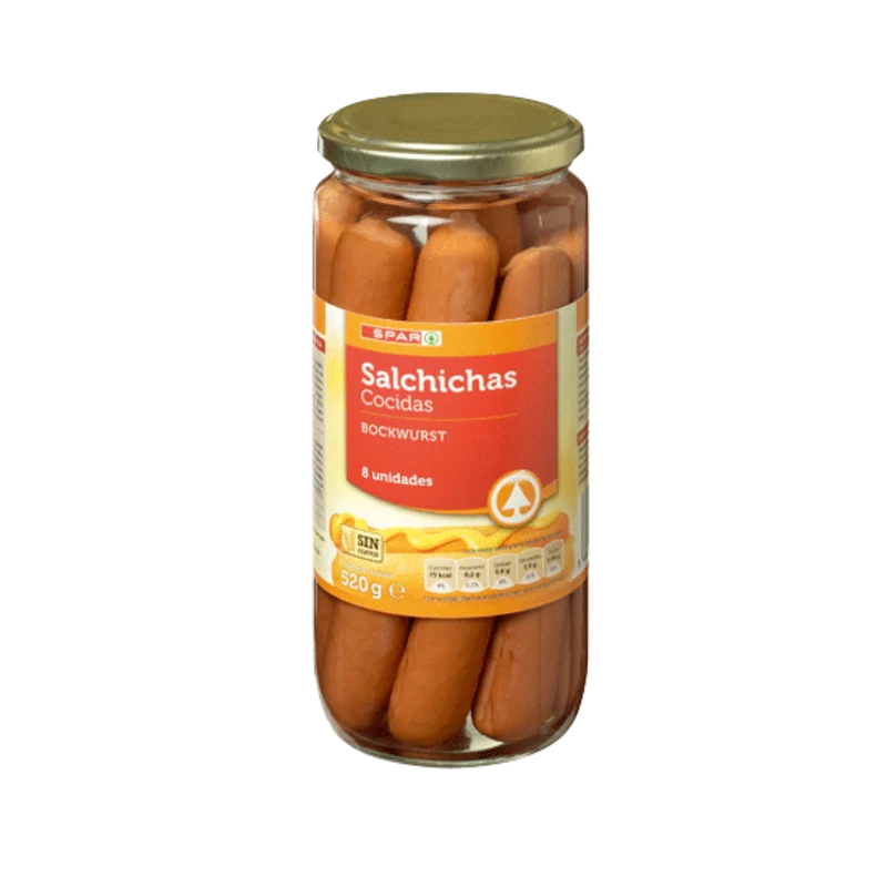 Salchichas Cocidas Bockwurst SPAR