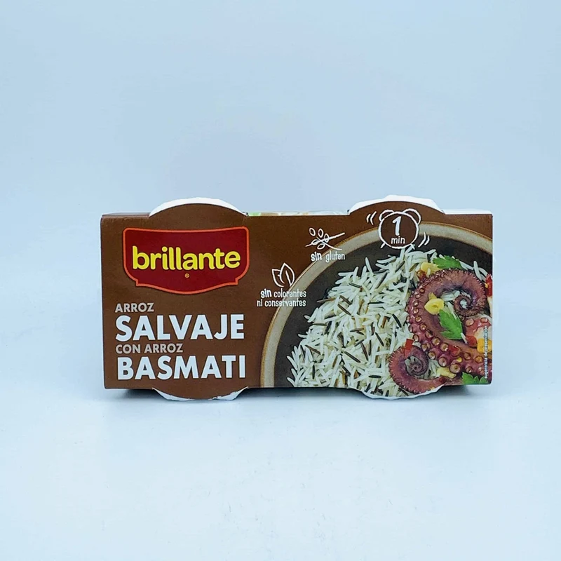 Arroz Salvaje con Arroz Basmati Brillante
