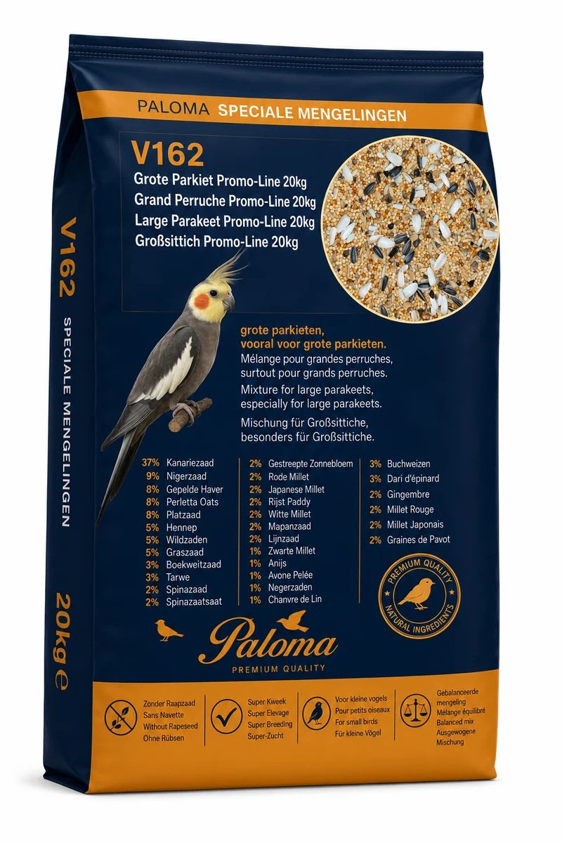 V162 Periquito grande Promo-Line 20 kg - Paloma