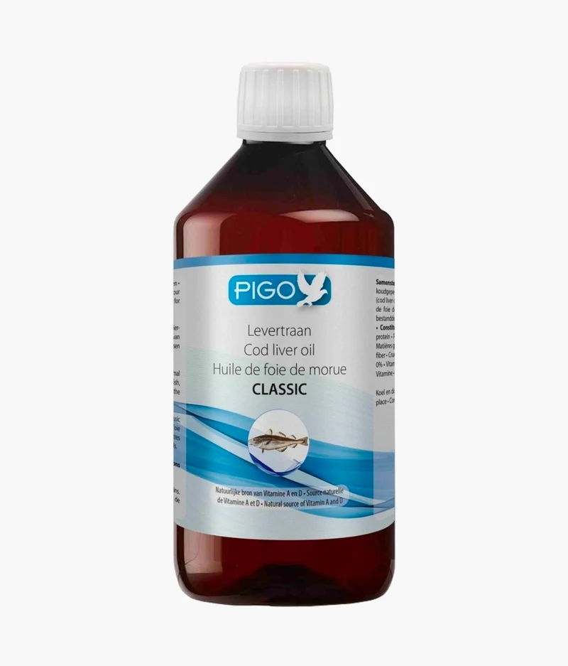Aceite de hígado de bacalao Pigo Clásico (1 litro)