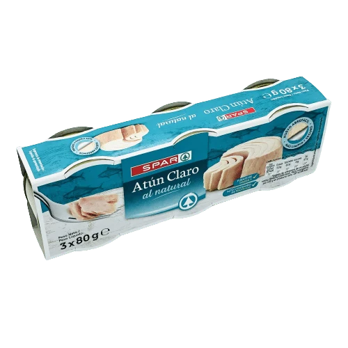Atún Claro al Natural SPAR Pack 3