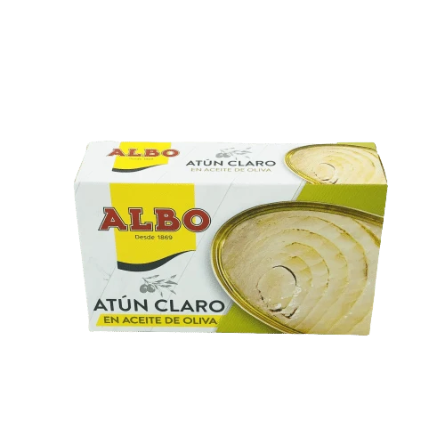 Atún Claro en Aceite de Oliva Albo 112g