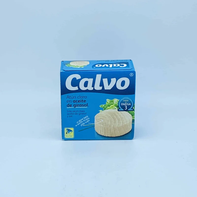 Atún Claro en Aceite de Girasol Calvo 160g