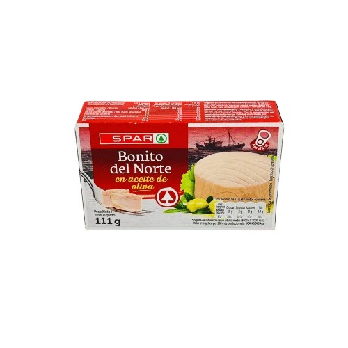 Bonito del Norte en Aceite de Oliva SPAR Envase