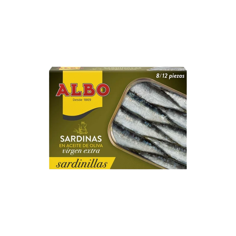 Sardinillas en Aceite de Oliva Albo