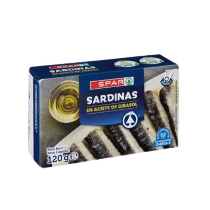 Sardinas en Aceite de Girasol SPAR