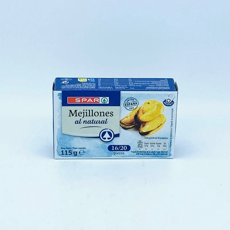 Mejillones al Natural SPAR