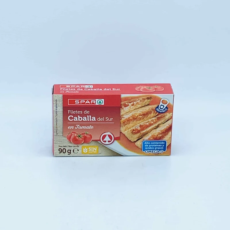 Filetes de Caballa en Tomate SPAR