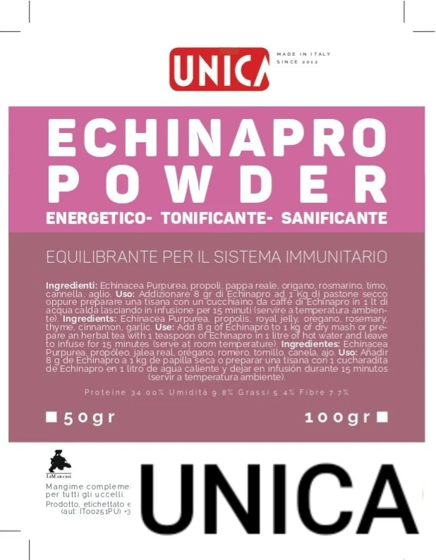 Polvo de Echinapro 100 gramos (fertilidad y sistema inmunológico)