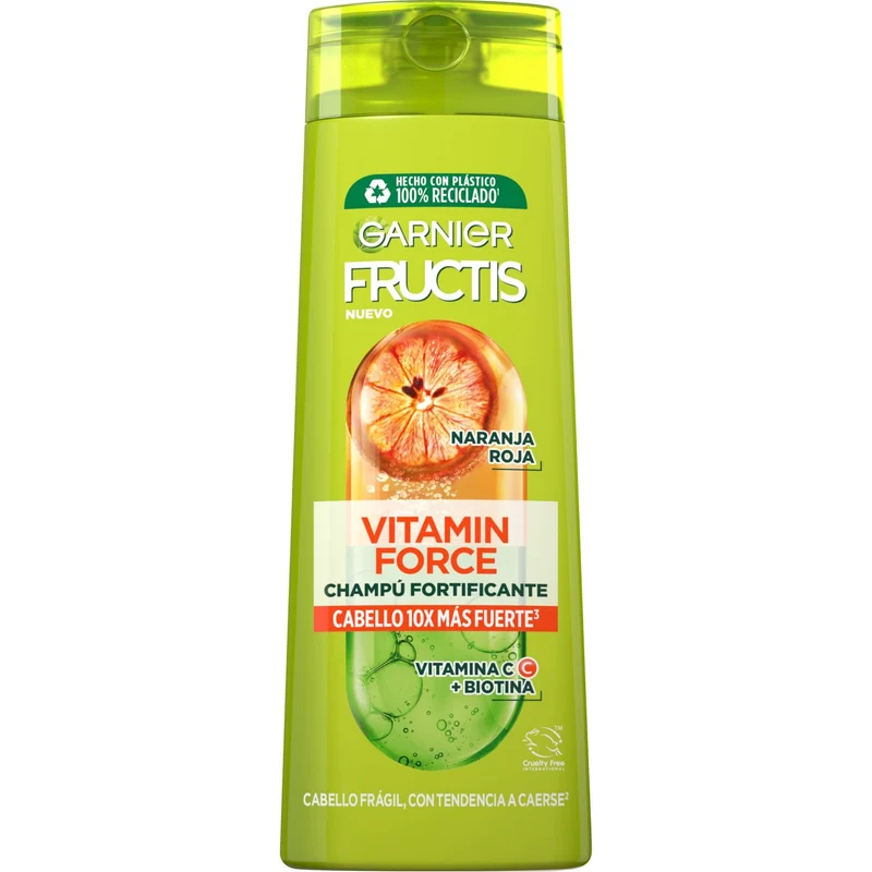 Champú vitamina force Fructis 380ml
