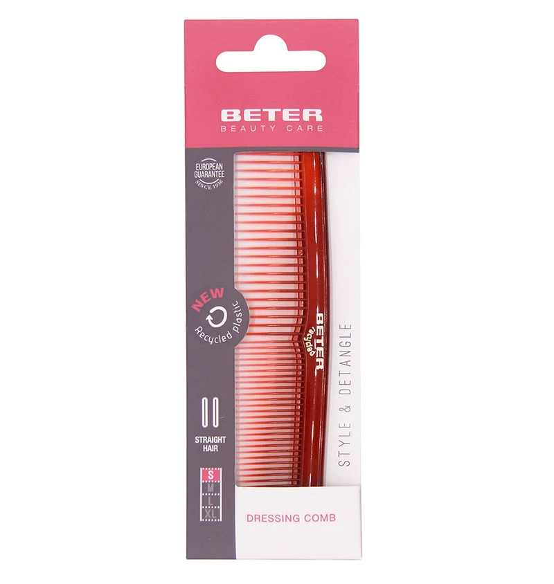 Peine de bolsillo concha Beter 12.5cm