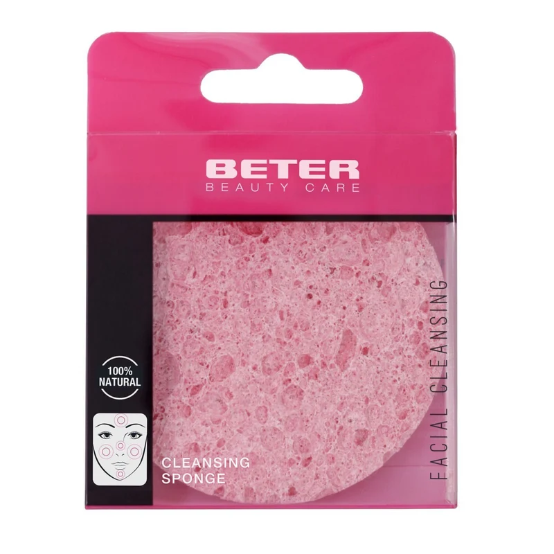 Esponja desmaquilladora celulosa Beter 7.5cm