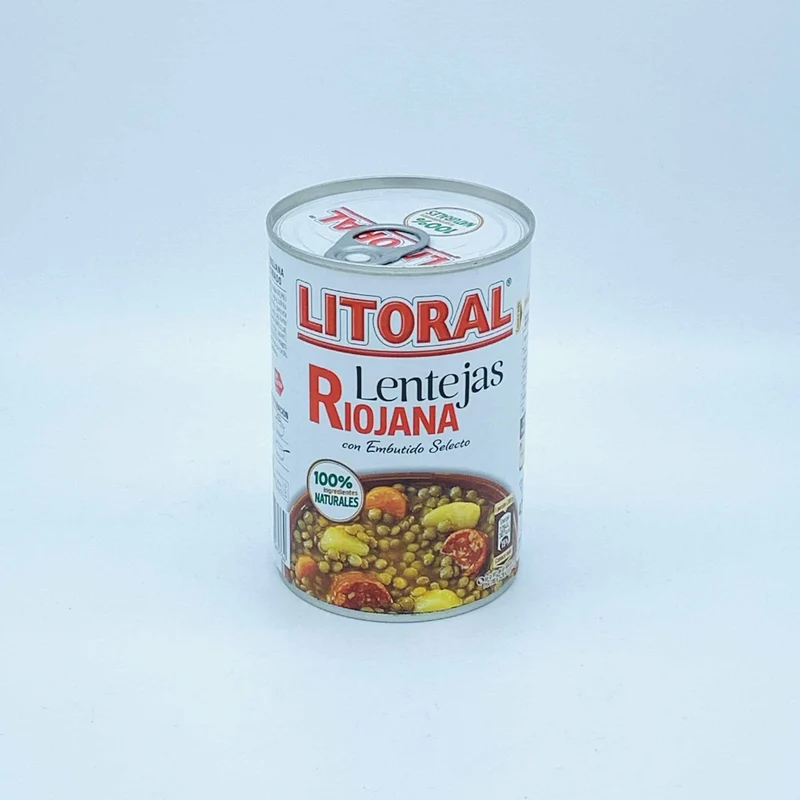 Lentejas a la Riojana Litoral