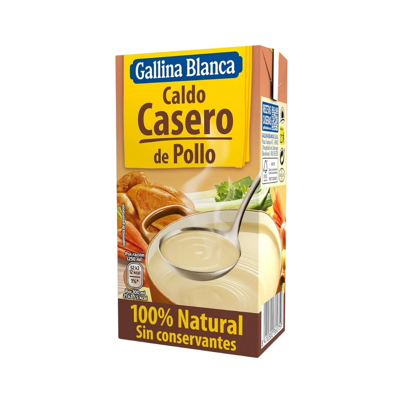 Caldo Casero de Pollo Gallina Blanca 1L