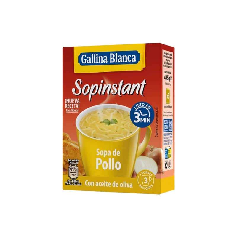 Sopinstant Sopa de Pollo 3 Sobres