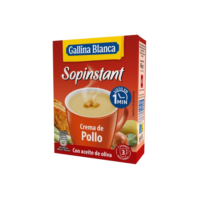 Sopinstant Crema de Pollo 3 Sobres