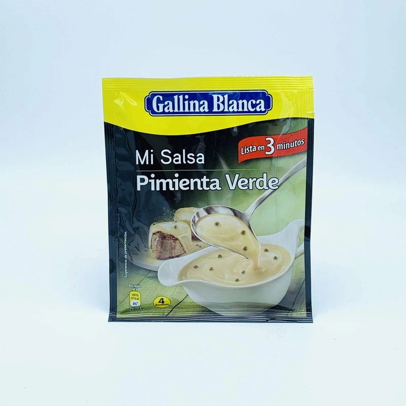 Salsa Pimienta Verde Gallina Blanca