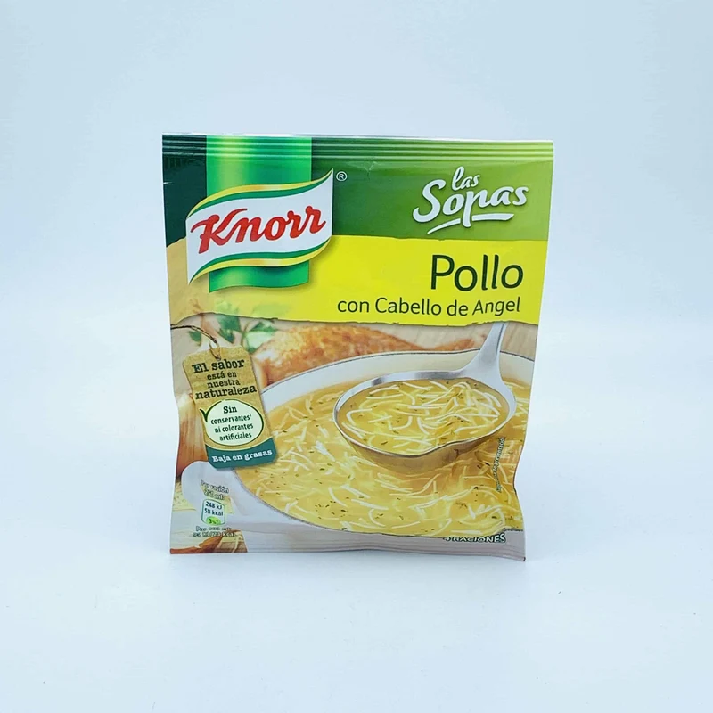 Sopa de Pollo con Cabello de Ángel Knorr 4 Raciones
