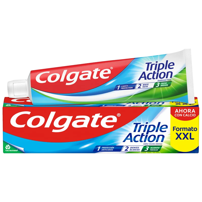 Dentífricos triple accion Colgate 100ml