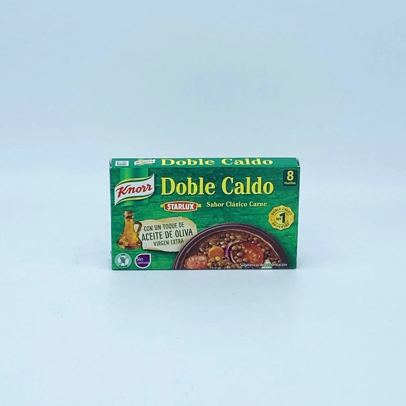 Doble Caldo Knorr 8 Pastillas