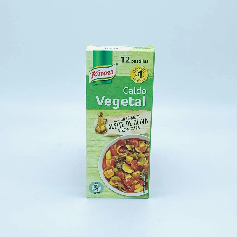 Caldo Vegetal Knorr 12 Pastillas