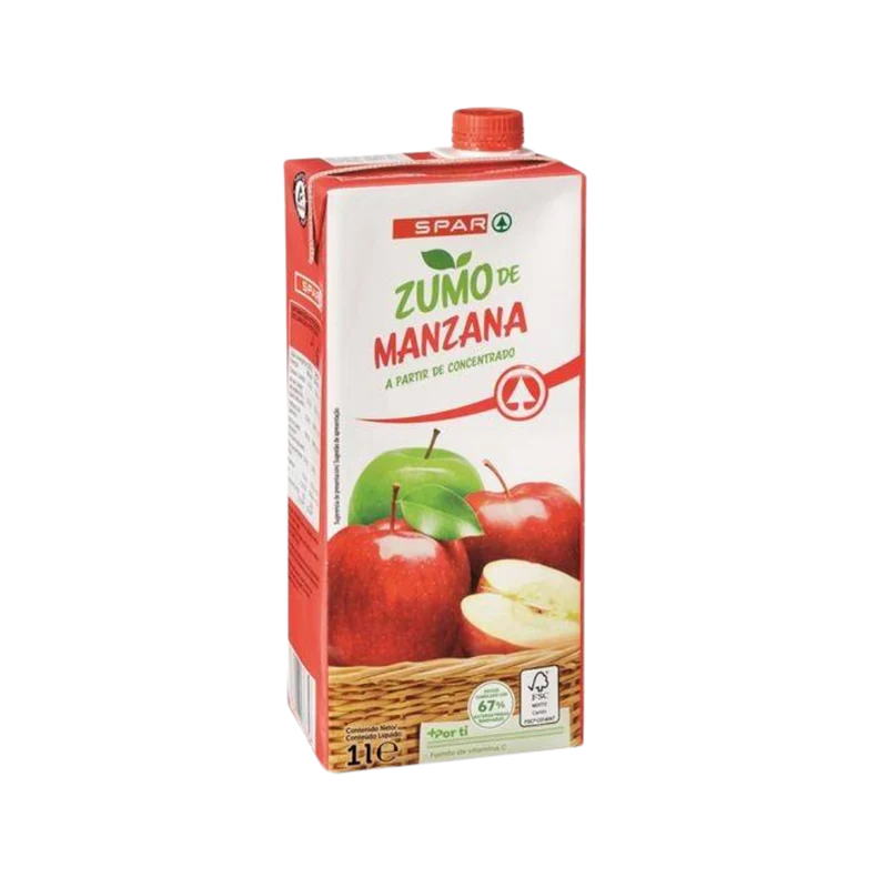 Zumo de Manzana SPAR 1L