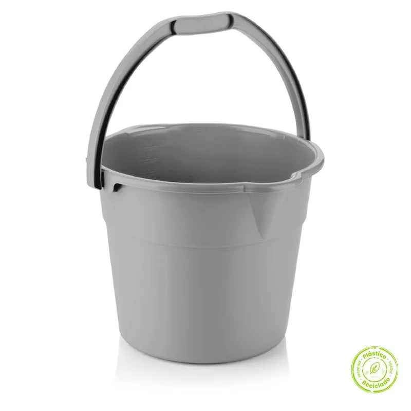 Balde 10 Litros Gris / Estra