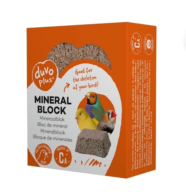 Bloque mineral 80 gramos - Calcio y soporte óseo