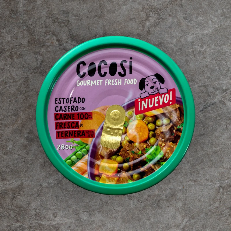 Estofado casero carne 100% fresca de ternera