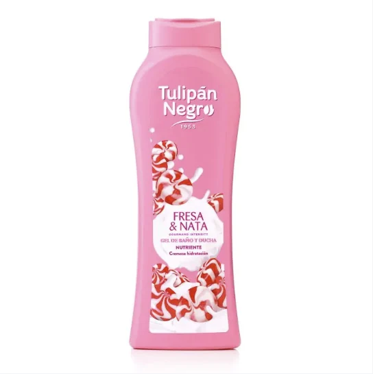 Gel de Ducha Fresa y Nata - TULIPÁN NEGRO