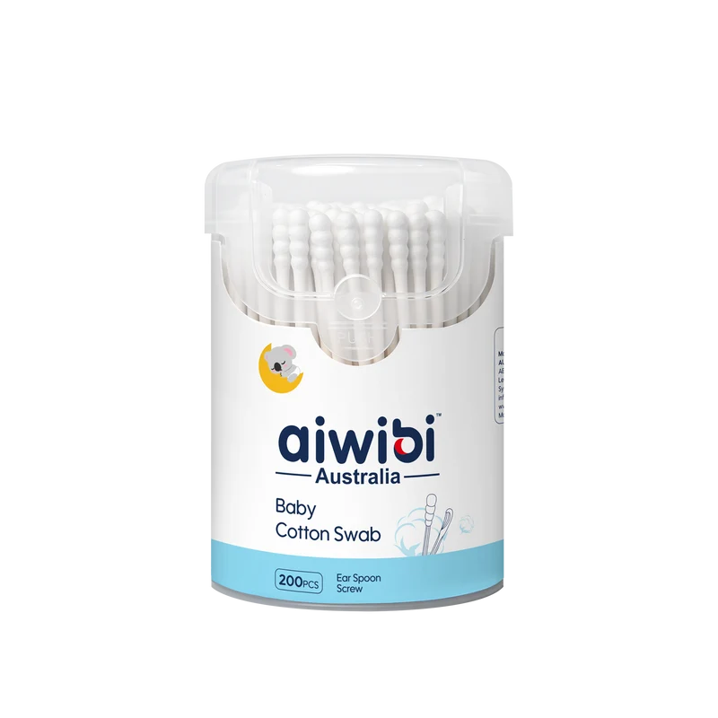 Cotton Swabs (Spiral + Spoon Shape) 200pcs