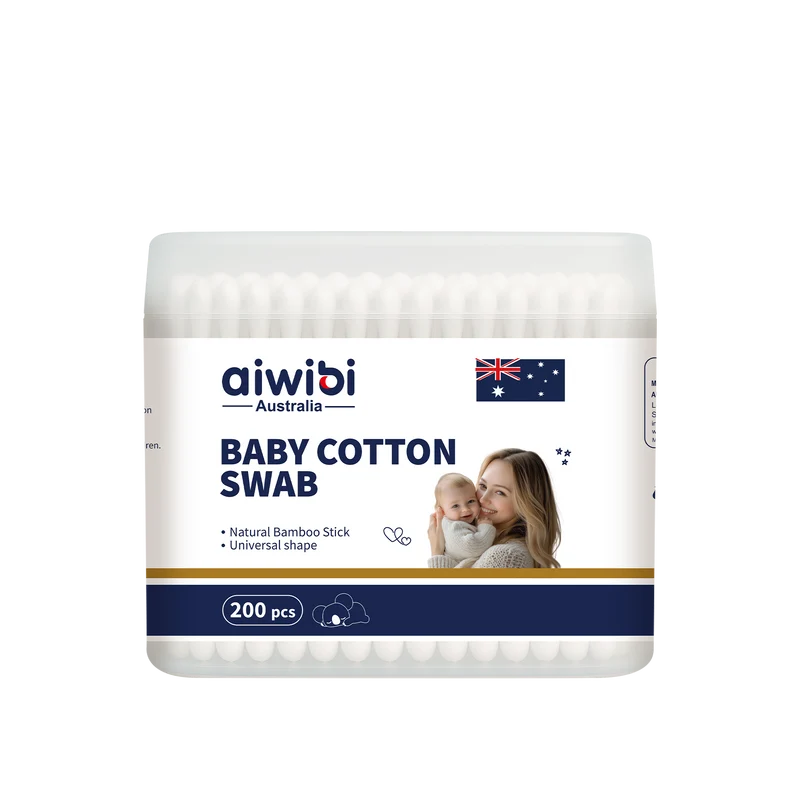 Cotton Swabs (Round Shape) 200pcs