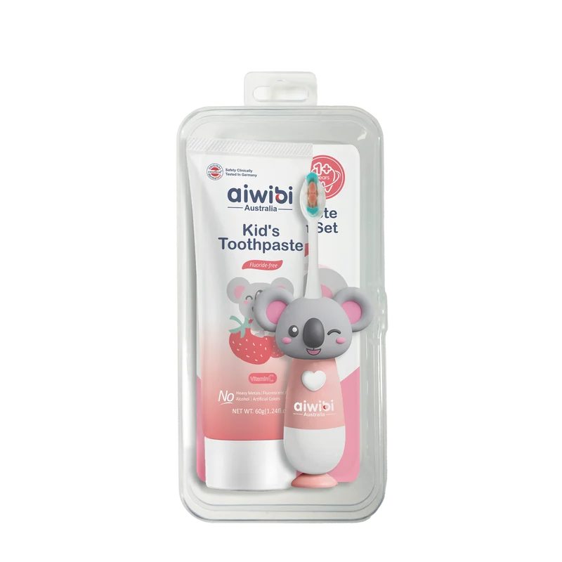 Jolly Kid's Toothpaste & Toothbrush Set