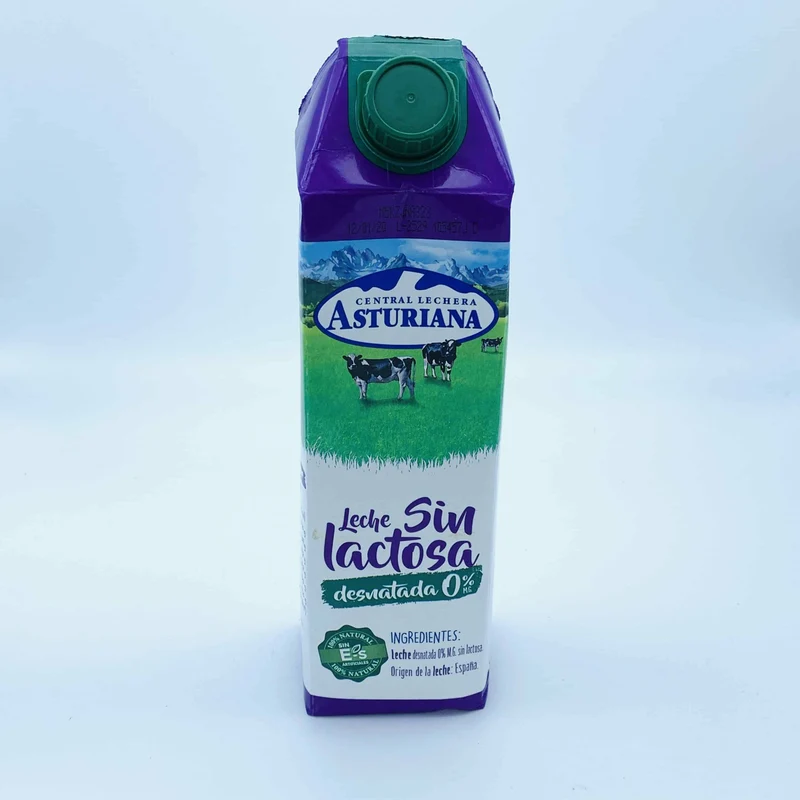 Asturiana Leche sin Lactosa Desnatada
