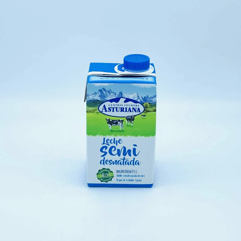 Asturiana Leche Semidesnatda 500ml