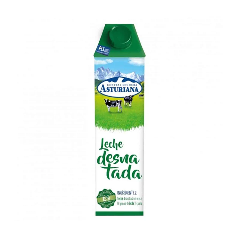 Asturiana Leche Desnatada 1L
