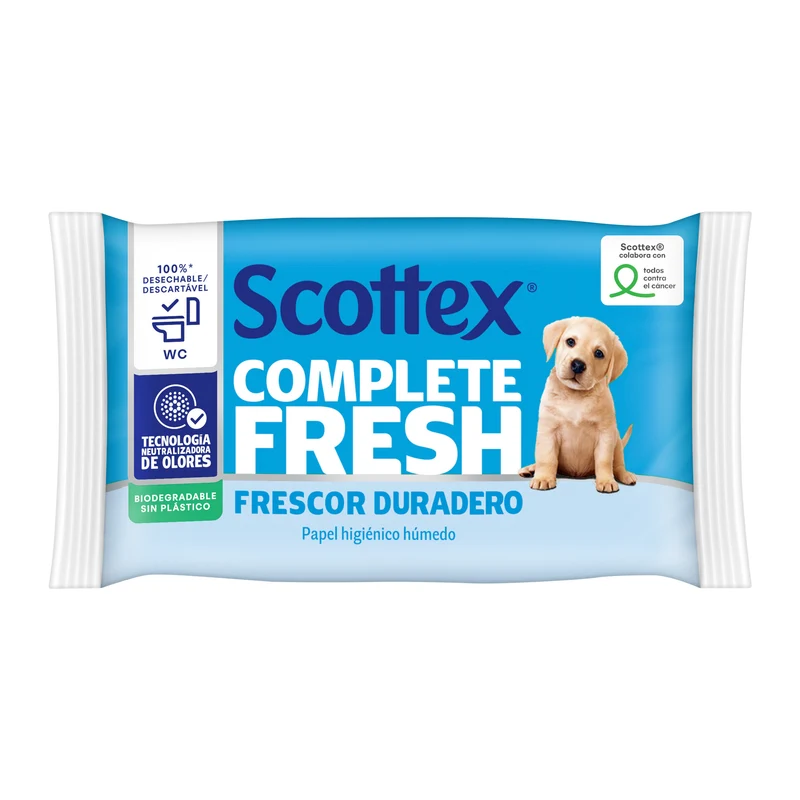 Toallitas húmedas Scottex 38u