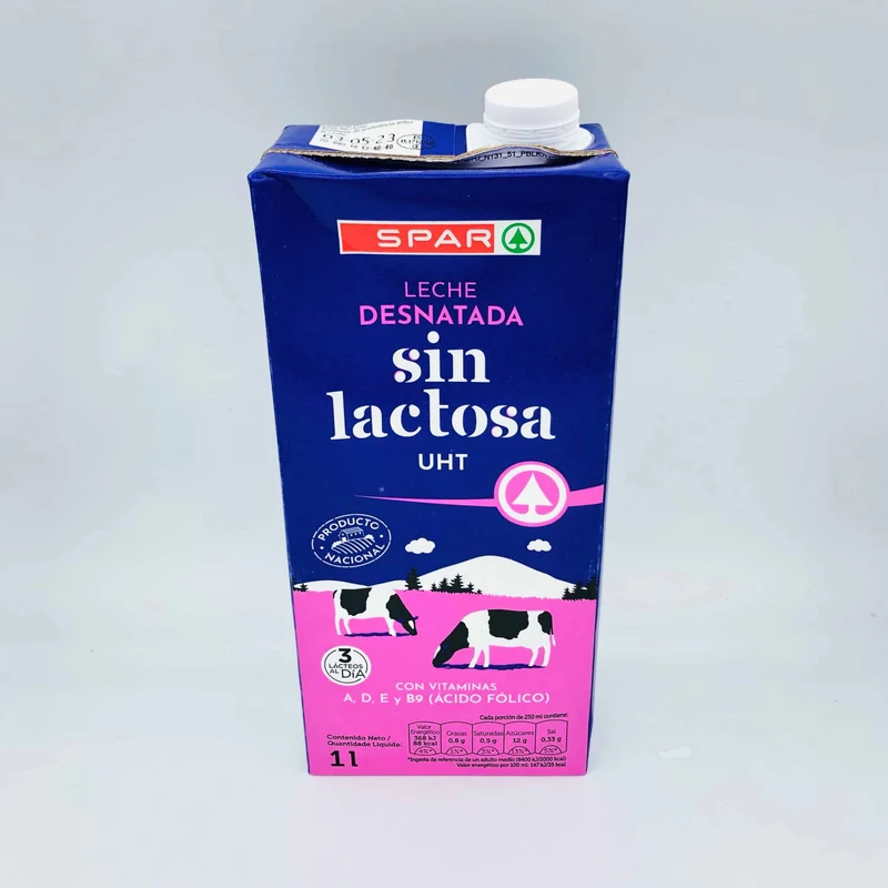 SPAR Leche sin Lactosa Desnatada