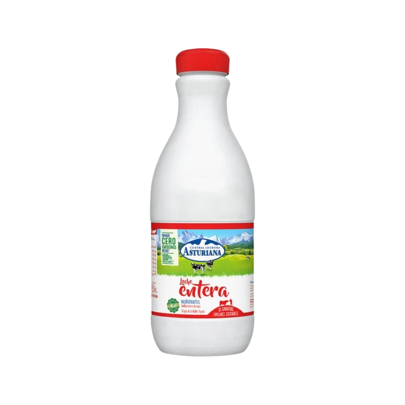 Asturiana Leche Entera 1,5L