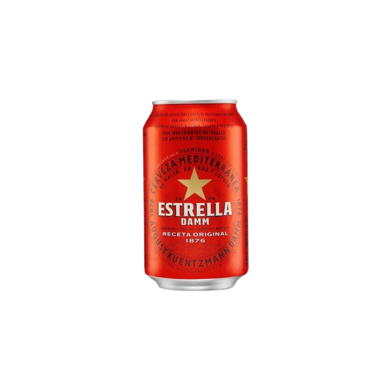 Cerveza Estrella Damm 33cl