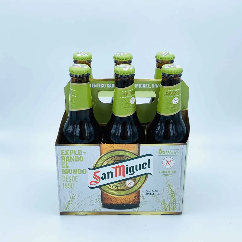 Cerveza San Miguel Sin Gluten 6x33cl