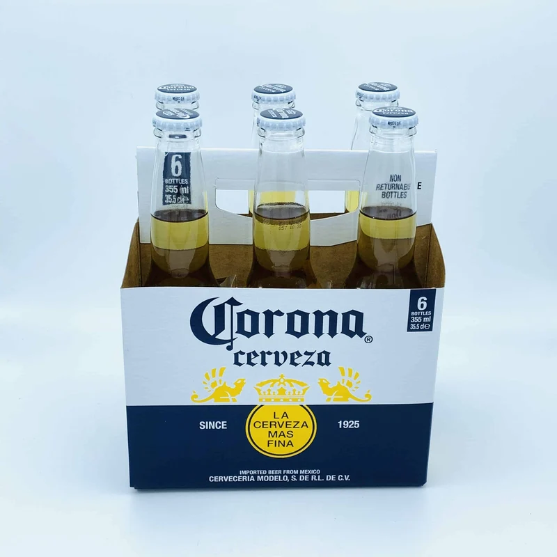 Cerveza Corona Pack de 6 Botellas de 35cl