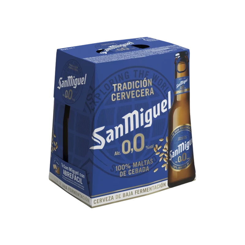 Cerveza San Miguel 0,0 6x25cl