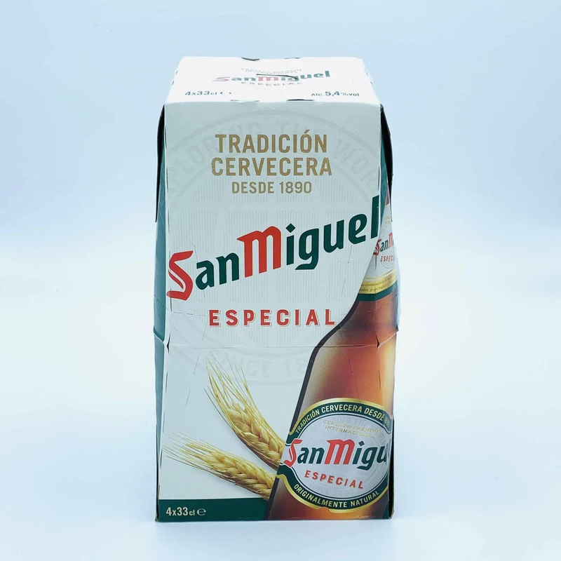 Cerveza San Miguel 4x33cl