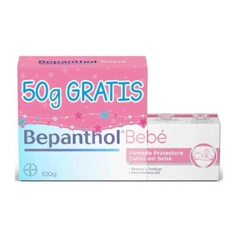 Bepanthol Pomada Protectora Bebé 100 g + 50 g Gratis