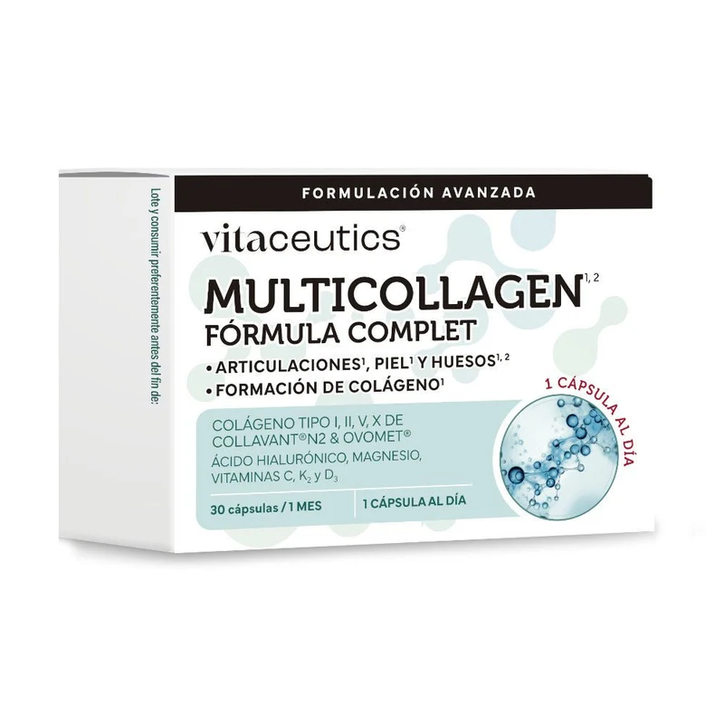 Vitaceutics Multicollagen Colágeno Múltiple 30 Cápsulas